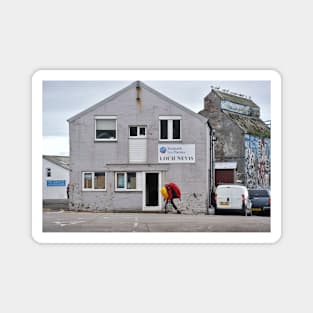 Leaving the ferry - Mallaig, Highlands of Scotland Magnet