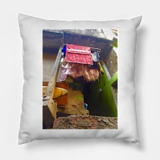 Wash Day in a Favela Pillow