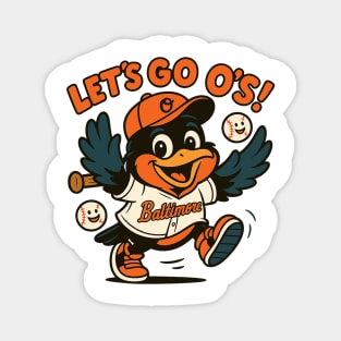 Let's Go O's Magnet
