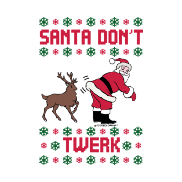 Discover SANTA TWERK - Santa - T-Shirt
