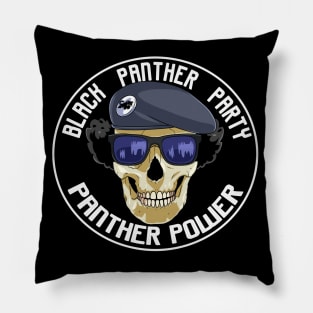 Black Panther Party Logo Pillow