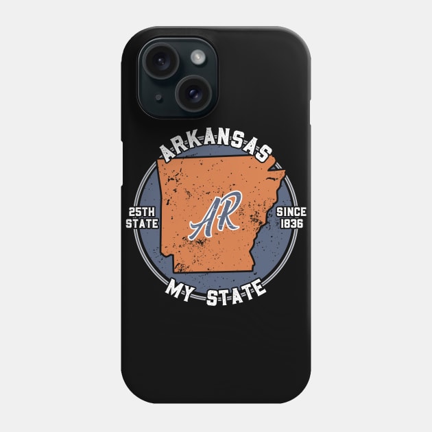 Arkansas My State Patriot State Tourist Gift Phone Case by atomguy