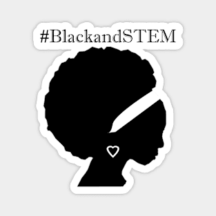 Black and stem Magnet