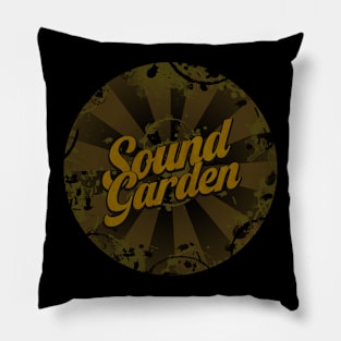 sound garden Pillow