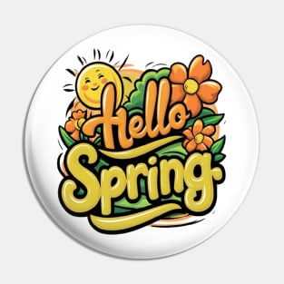 Hello spring ! Pin