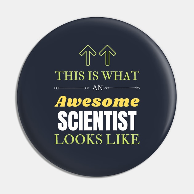 Scientist Pin by Mdath