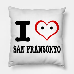 I Love San Fransokyo Pillow