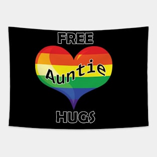 Free Auntie Hugs Tapestry