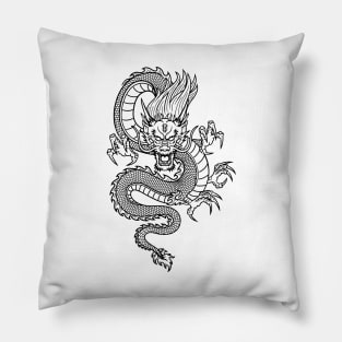 Classic chinese dragon Pillow