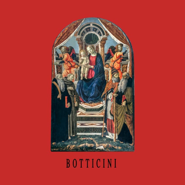 Botticini Madonna and child painting by thecolddots