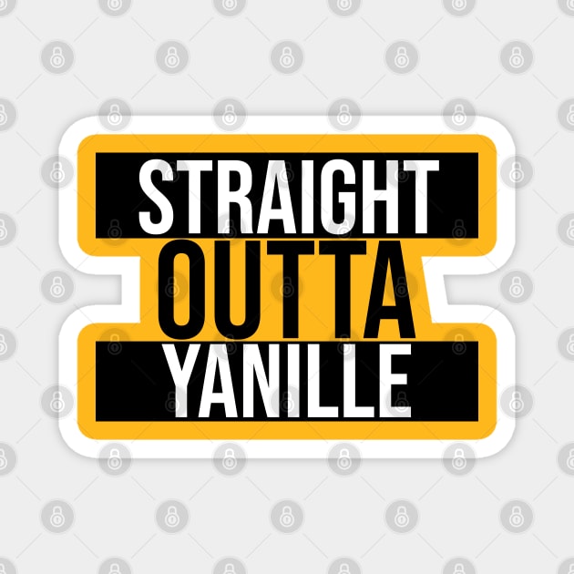 Straight Outta Yanille Magnet by OSRSShirts