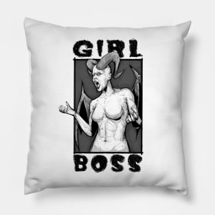 Girl Boss Pillow