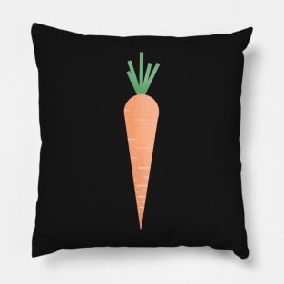 Carrot Veggie Sticker Pillow