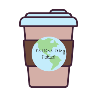Travel Mug Podcast Logo T-Shirt