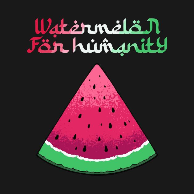 watermelon for humanity by koepoefan