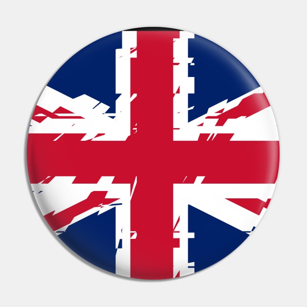 Union Jack Pin by rexthinks