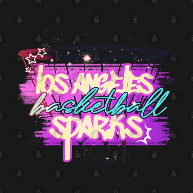 los angeles sparks basketball by gritcitysports