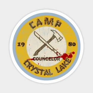 Vintage Camp Crystal Lake Counselor Magnet