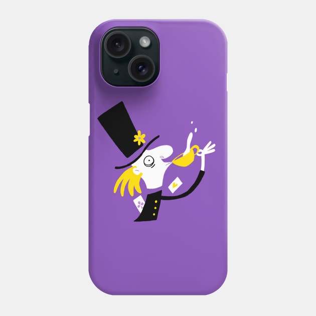 Mad Hatter Phone Case by GiuliaM