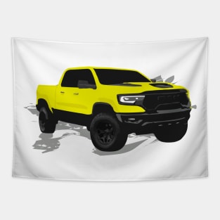 Yellow Ram Trx Tapestry