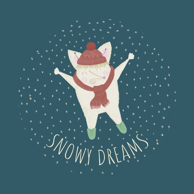 sweet mouse snowy dreams by Kuku Craft