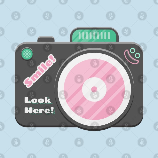 Cute Cartoon Camera by dot.Dedi