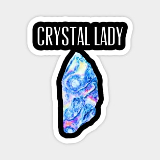 Crystal lady Magnet