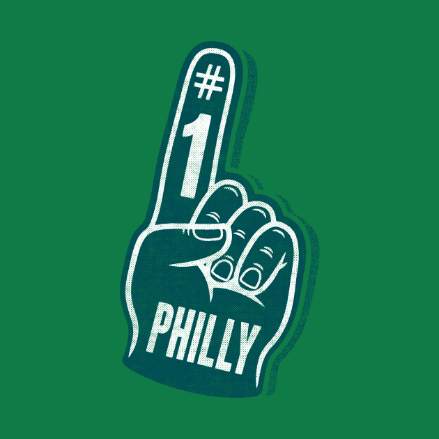 Number 1 Philly Football Philadelphia Eagles Super Bowl TShirt