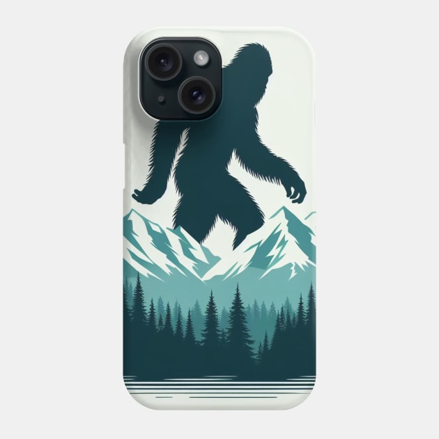 Bigfoot Phone Case by DarkWave