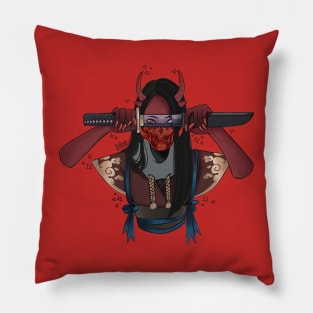 Oni girl Pillow