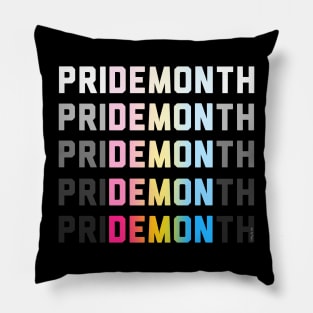 PriDEMONth pan Pillow