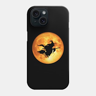 Halloween Witch Moon Phone Case