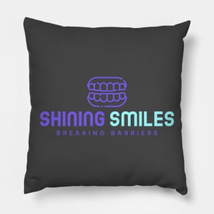 SHINING SMILES BREAKING BARRIERS BLACK DENTISTRY Pillow