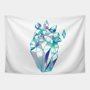 Crystal Heart Tapestry