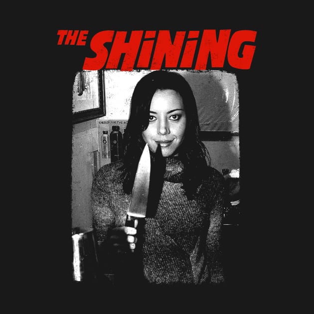 The Aubrey Plaza Shining by Alien Ink