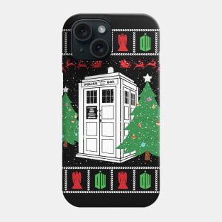 Doctor Who Ugly Christmas Sweater Phone Case