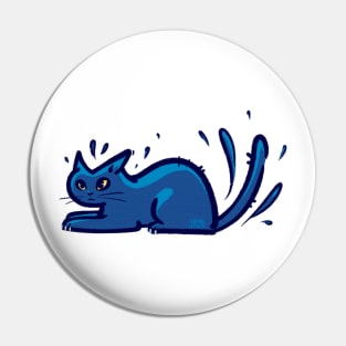Water Cat Pin