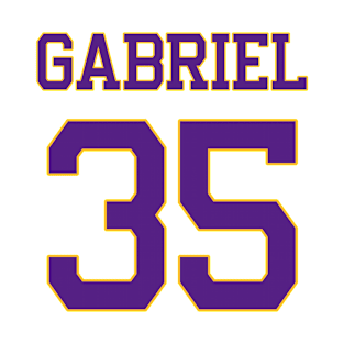 Wenyen Gabriel Los Angeles Lakers Basketball Jersey T-Shirt