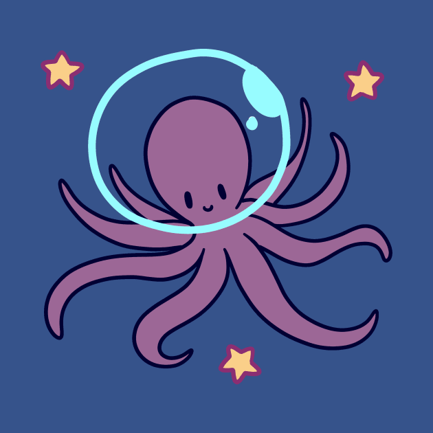 Space Octopus by saradaboru