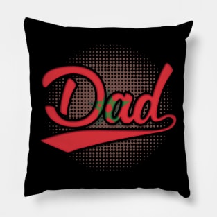 Moroccan Dad - Gift for Moroccan From Morocco Pillow