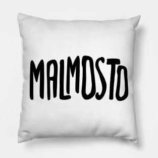 Malmosto - a shirt for grumpy days Pillow