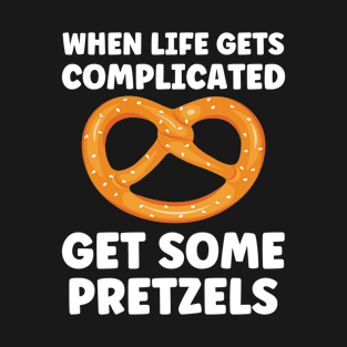 Get Some Pretzels Funny Pretzel Lover T-Shirt