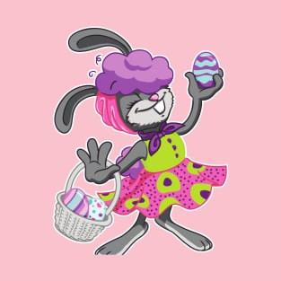 Funny Easter Eggs-bunny easter T-Shirt