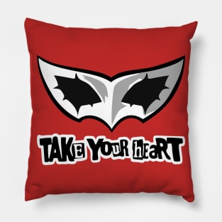 Mask of Joker Will take your heart Pillow