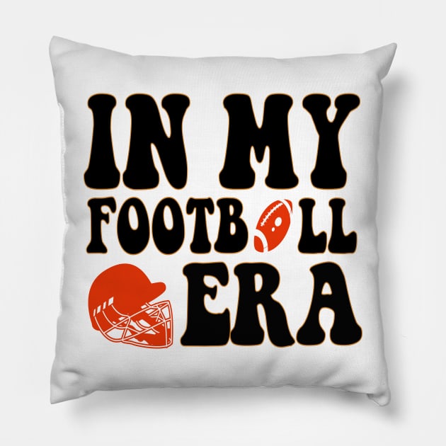 In My Football Era Pillow by Uniqueify