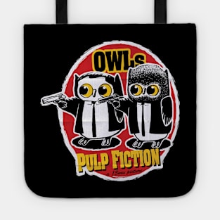 Owls Pulp Fiction Tote