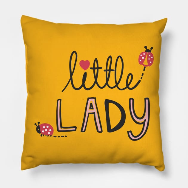 Little lady Pillow by TomCage