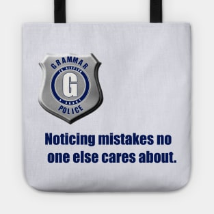 Grammar Police Tote