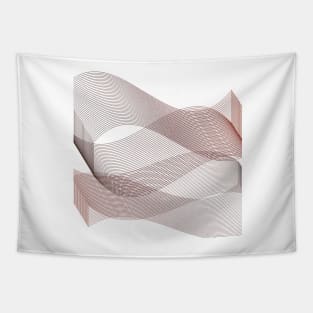 Lineart minimalist wine geometric Tapestry