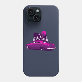 Purple Mercury Coupe Classic Phone Case